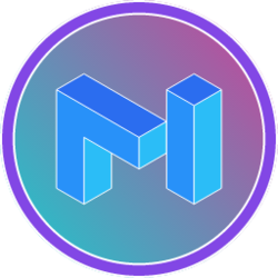 Aave Polygon WMATIC AMWMATIC Logo