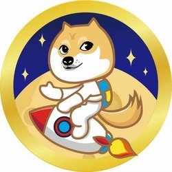 Dog Landing On The Moon DOGMOON Logo