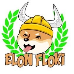 ElonFlokiInu EFLOKI Logo