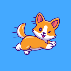 Hina Inu HINA Logo