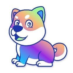 Holographic Doge HODO Logo