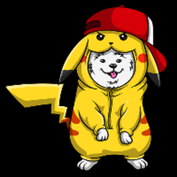 Pikachu Inu PIKACHU Logo