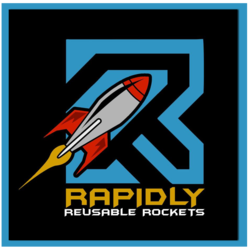 Rapidly Reusable Rocket RRR Logo