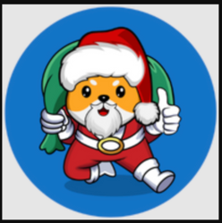 Santa Floki HOHOHO Logo