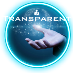 Transparent Token TRANSPARENT Logo