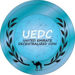 United Emirate Decentralized Coin UEDC Logo