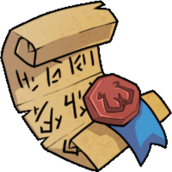 Wizarre Scroll SCRL Logo